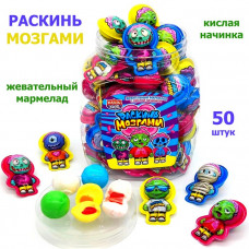 Жевательный мармелад с кислой начинкой 