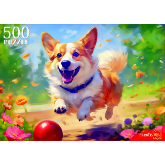 ПАЗЛЫ 500 элементов. ИГРИВЫЙ КОРГИ (арт. П500-0500) ПАЗЛЫ 500 элементов. ИГРИВЫЙ КОРГИ (арт. П500-0500)