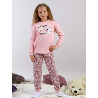 CWKG 50195-27 Пижама для девочки (джемпер, брюки) CWKG 50195-27 Пижама для девочки (джемпер, брюки)