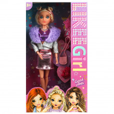 Кукла 32см, руки и ноги сгиб, реал. глаза, аксессуары LIKEE GIRL LG-07-BB    