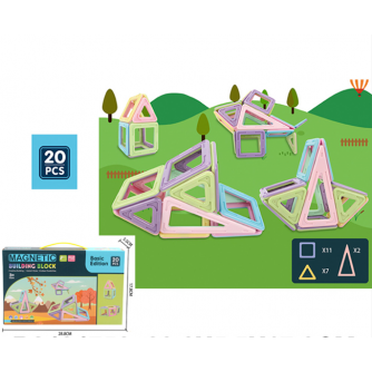 Констр-р магнитный ZB020 20 дет. в кор. 2424758   