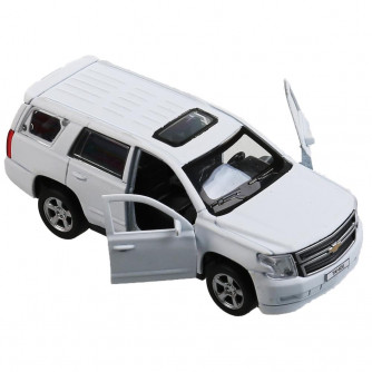 Металлическая машинка Технопарк Chevrolet Tahoe TAHOE-12FIL-WH