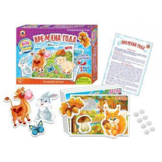 Игра с липучками Времена года 03274