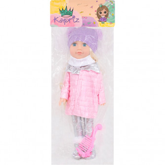 Кукла Miss Kapriz MK2540DK-A 40 см, с аксесс, в пак.  FCJ1457029  