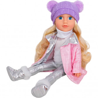 Кукла Miss Kapriz MK2540DK-A 40 см, с аксесс, в пак.  FCJ1457029  