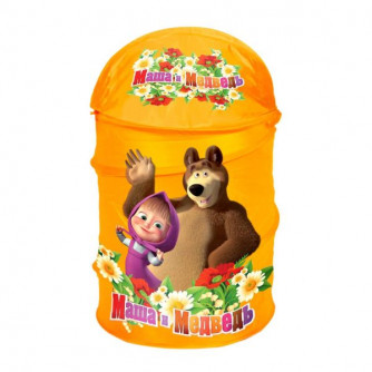 Корзина для игрушек Играем вместе Маша и Медведь XDP-1792-R