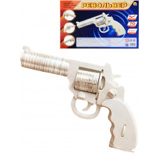 Сборная модель из дерева Револьвер СМ-4720-А4