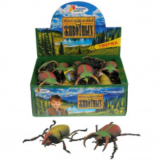 Игрушка пластизоль тянучка Играем вместе жук 12см 4 асс. в дисплее уп-36шт в кор.5уп A122-DB