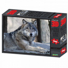 10152 Пазл Super 3D «Волк», 500 детал., 6+