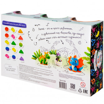 Набор для творчества Тесто для лепки 6 цв 