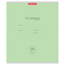 Тетрадь 24л.кл.скрепка Erich Krause, 