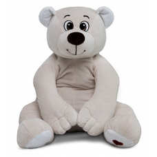 KULT Мягкая игрушка медведь Лари, 70см (сидя 35 см), бежевый (МЛари/35/53-3)