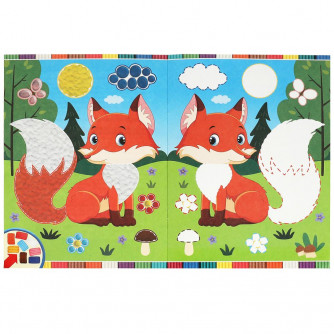 Лесные животные . Рисуем пластилином. 210х285мм. Скрепка. 8 стр. Умка 978-5-506-08949-0  