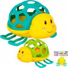 Игрушка развив. Levatoys MKJH106 Черепашка на бат в пак. FCJ1422466   