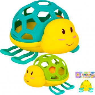 Игрушка развив. Levatoys MKJH106 Черепашка на бат в пак. FCJ1422466   