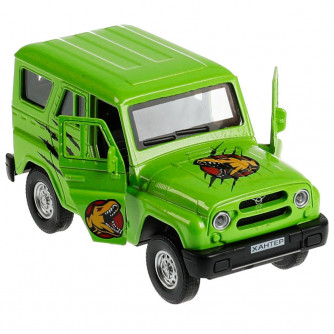 Металлическая машинка Технопарк УАЗ Hunter HUNTER-12DIN-GN