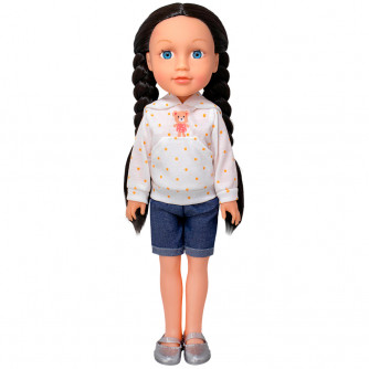 Кукла Miss Kapriz MK2540DK-B 40 см, с аксесс, в пак. FCJ1457030  