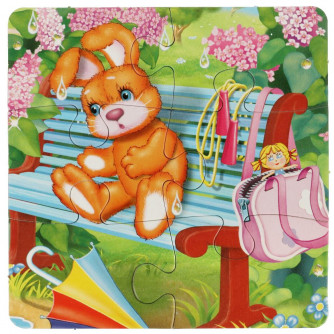 Книга с пазлами УМка А. Барто Игрушки 978-5-506-08238-5