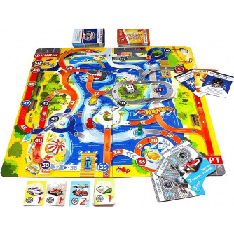Настольная игра Hot Wheels Безумные гонки! 06510