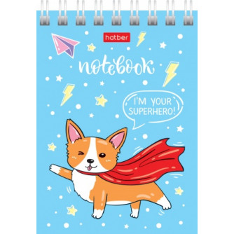 Блокнот Забавные корги 40Б7B1гр