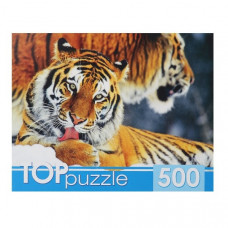 Пазл 500 элементов TOPpuzzle Два тигра КБТП500-6797