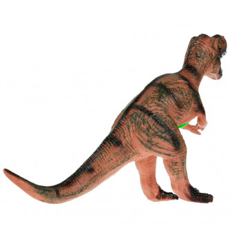 Игрушка пластизоль динозавр монолопхозавр 48*16*24 см, хэнтэг, звук ИГРАЕМ ВМЕСТЕ 1907Z930-R   