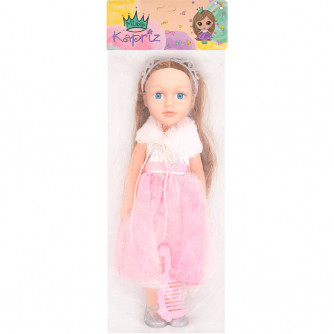 Кукла Miss Kapriz MK2540DK-C 40 см, с аксесс, в пак. FCJ1457031  