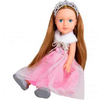 Кукла Miss Kapriz MK2540DK-C 40 см, с аксесс, в пак. FCJ1457031  