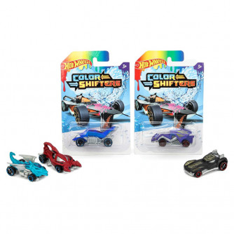 Машина металл Хот Вилс hot wheels меняет цвет 8 см, св. ход, блист. 2312I0142-R   