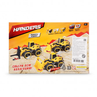 Фрикционная игрушка Handers Большие колёса Погрузчик HAC1607-117