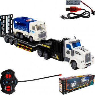 Автовоз на радиоуправлении Young Racer MK200-17 с полицией в коробке FCJ1099127    