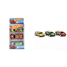 Машина металл Хот Вилс hot wheels набор СПОРТКАР 7 см, 3 шт, в ассорт, кор.2404C0436-R   