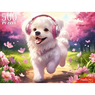 ПАЗЛЫ 500 элементов. ЩЕНОК НА ПРОГУЛКЕ (арт. П500-0504) ПАЗЛЫ 500 элементов. ЩЕНОК НА ПРОГУЛКЕ (арт. П500-0504)