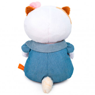 Ли-Ли BABY в джинсовом комбинезоне LB-075  