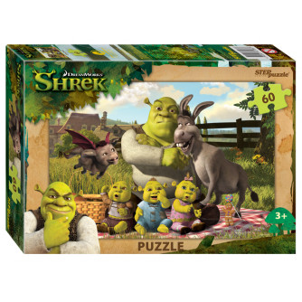 Пазл 60 элементов Shrek 81186