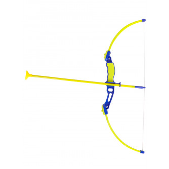 Лук (19х3.5х54.5 см) (стрелы на присосках 3шт.,мишень,в коробке) ( Арт. Y15553070)