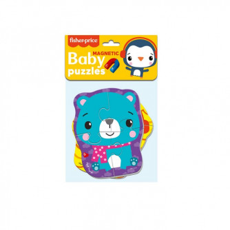 Магнитные пазлы Fisher-Price Baby puzzle Мишка и пингвин VT3208-15