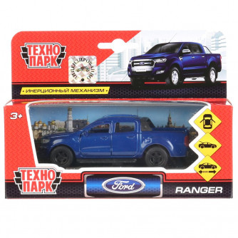 Металлическая машинка Технопарк Ford  Ranger SB-18-09-FR-N(BU)