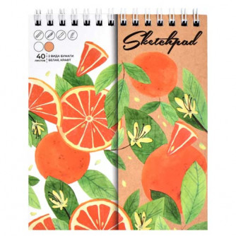 Альбом Sketchpad 125*150мм, 40л, Феникс 