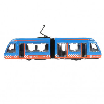 Металлическая машинка Технопарк Трамвай с гармошкой SB-17-51-O-WB(NO IC)