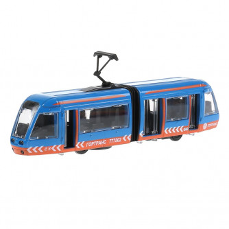 Металлическая машинка Технопарк Трамвай с гармошкой SB-17-51-O-WB(NO IC)