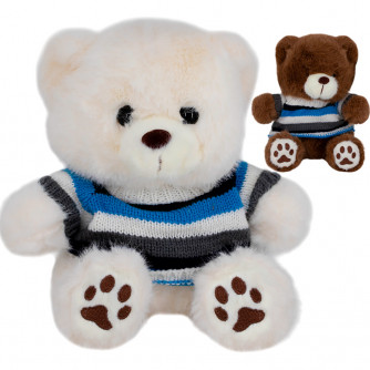 Мишка в кофте 20 см FG250327119C цвет с ассортименте  FG250327119C   