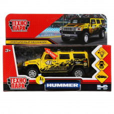 Металлическая машинка Технопарк Hummer H2 Спорт HUM2-12SLSRT-YE