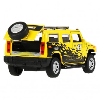 Металлическая машинка Технопарк Hummer H2 Спорт HUM2-12SLSRT-YE