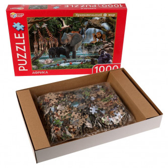 Пазлы 1000 элементов Умные игры Африка 4680107954275