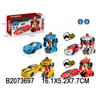 Робот-машина на бат. свет+звук в кор.B2073697   