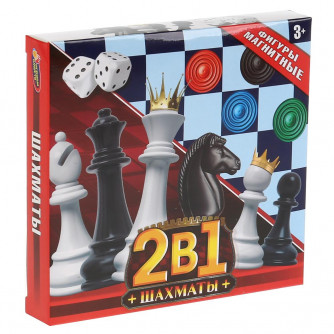 Шахматы магнитные Играем вместе 1704K633-R