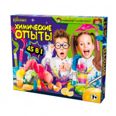Набор опытов химия, 45-в-1 IQ Эксперимент TG01-EX45-RU   