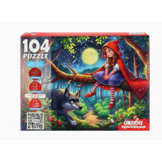 Оживи мультфильм. Пазлы 104 элемента. 