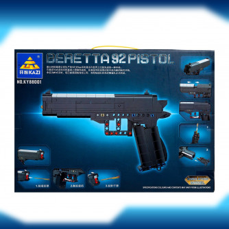 Конструктор техно BERETTA 92 PISTOL, 353 детали   9275056